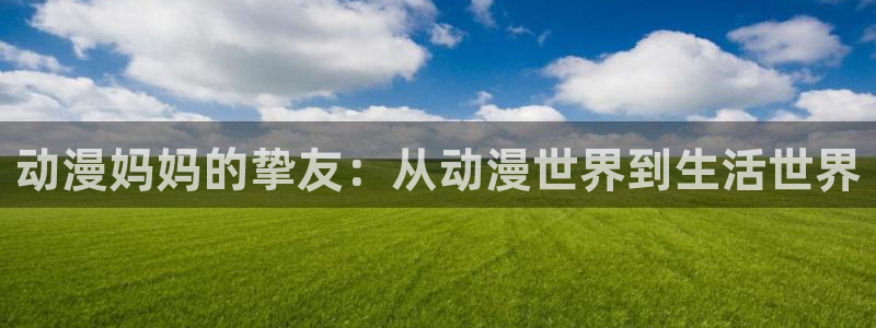 风车动漫hd：动漫妈妈的挚友：从动漫世界到生活世界
